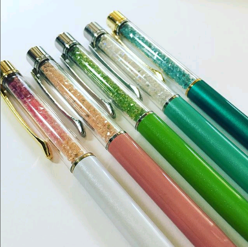 Шариковые ручки с кристаллами Swarovski
